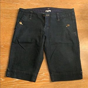 Denim Bermuda Shorts by Shade size 8